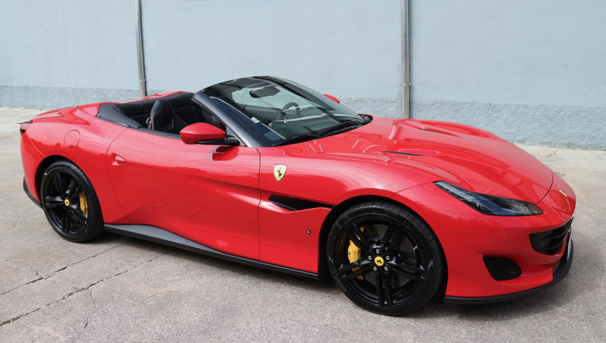 ferrari portofino aperta